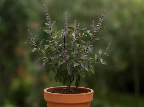 Baziliko daigas DARK' OR "KRISHNA TULSI"